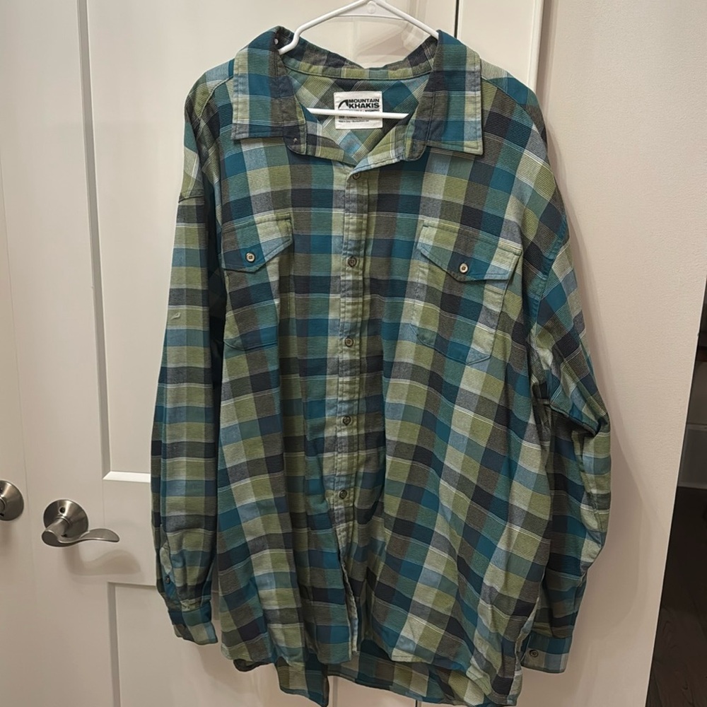 Mountain Khakis Flannel Shirt 3XL